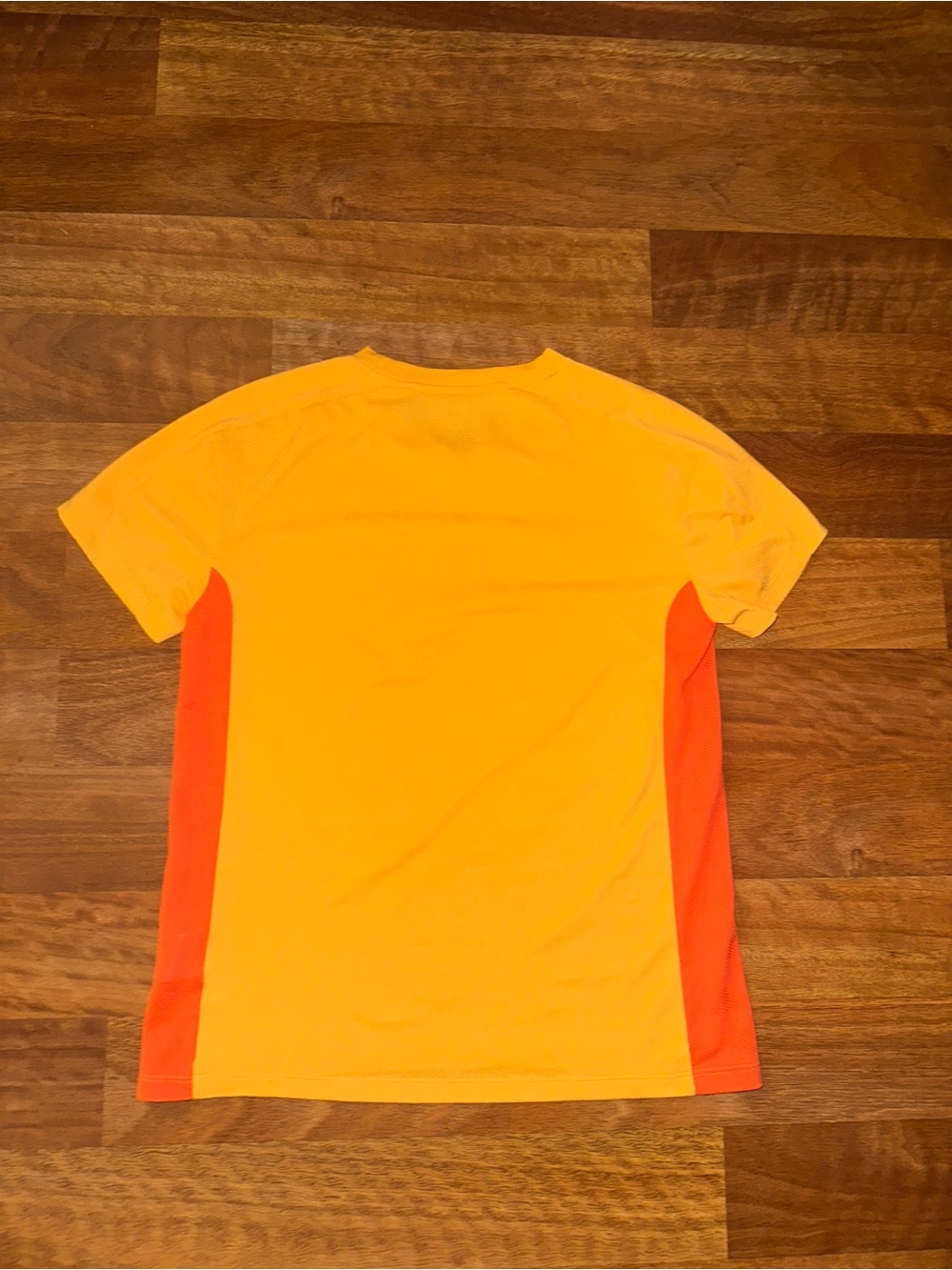 adidas Bright Orange Short Sleeve Performance Tee - Picture 3 of 5